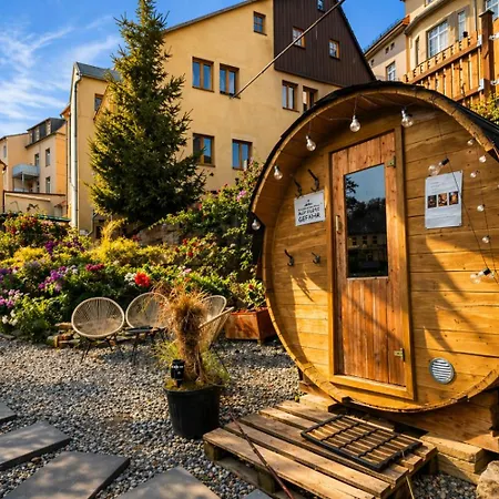 Urlaubsmagie - Haselmaus - Gemeinschaftsgarten, Sauna & Saisonaler Pool - Hw3 Apartment Sebnitz