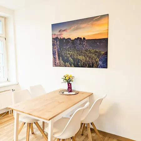 Urlaubsmagie - Haselmaus - Gemeinschaftsgarten, Sauna & Saisonaler Pool Apartamento Sebnitz