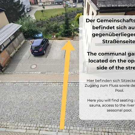 Appartement Urlaubsmagie - Haselmaus - Gemeinschaftsgarten, Sauna & Saisonaler Pool Sebnitz