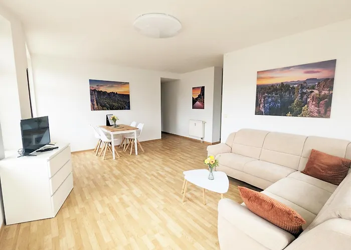 Apartment Hw3 - Urlaubsmagie - Helle, Grosse Mit Pool Sebnitz